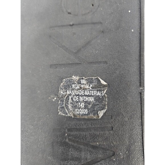 Calvin Klein Sandals Atwyn Women's Sz 8m Black/White Slip On - Picture 9 of 9